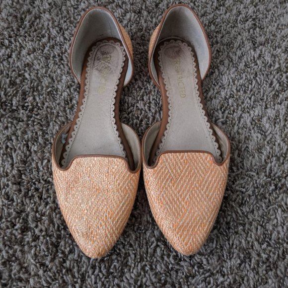 Restricted Orange Flats - Picture 5 of 6